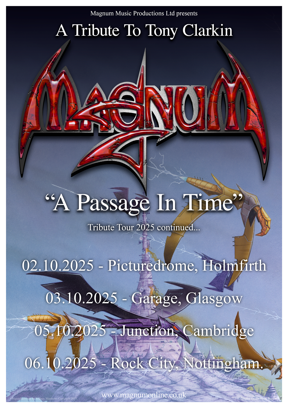 A Passage In Time, Tribute Tour 2025 Continued...